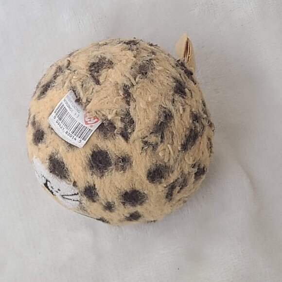 TY Beanie Bouncers Spots the Leopard Plush Bouncy Ball Toy - Picture 7 of 8